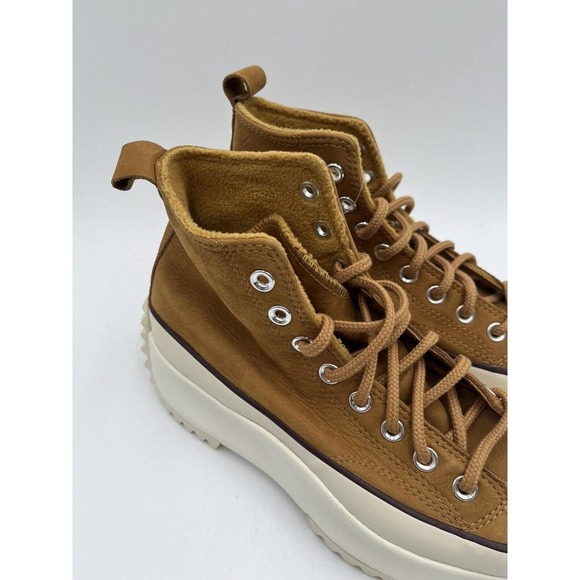 NWD Converse CUSTOM RUN STAR HIKE PLATFORM Unisex Casual Shoe Wheat Size 6.5M 8W - Picture 3 of 10
